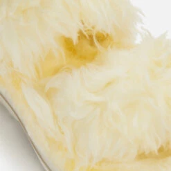 UGG Women's Fluff Sugar Sustainable Sandals - Yellow -Cheap Stepwise Footwear Store 12752127 1464860368465232