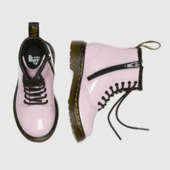 Dr. Martens Toddlers' 1460 Patent Lamper Lace Up Boots - Pale Pink 7 Dr. Martens Toddlers' 1460 Patent Lamper Lace Up Boots - Pale Pink -Cheap Stepwise Footwear Store 12764881 5714840412860347