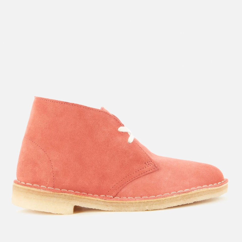 Clarks Originals Clarks Original Women's Suede Desert Boots - Dark Blush 1 Clarks Originals Clarks Original Women's Suede Desert Boots - Dark Blush