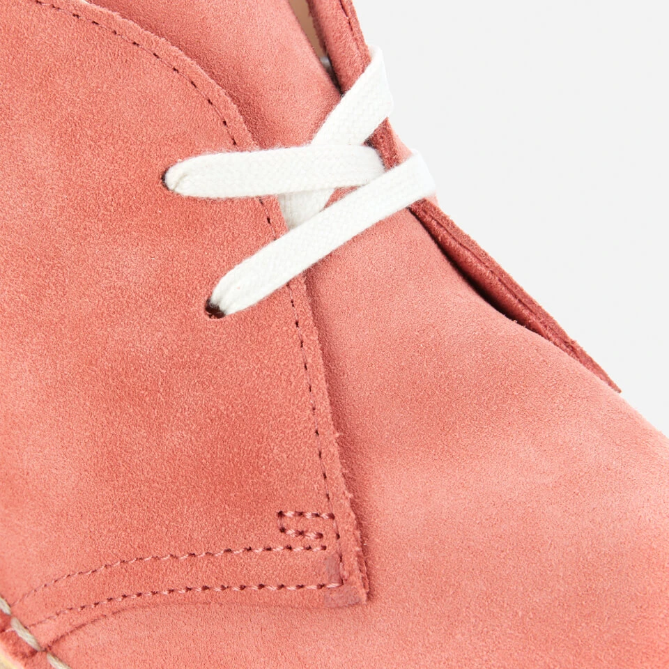 Clarks Originals Clarks Original Women's Suede Desert Boots - Dark Blush 4 Clarks Originals Clarks Original Women's Suede Desert Boots - Dark Blush - Image 4