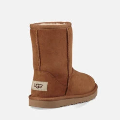 UGG Kids' Classic II Waterproof Boots - Chestnut -Cheap Stepwise Footwear Store 12772163 1724840441351923