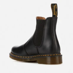 Dr. Martens 2976 Smooth Leather Chelsea Boots - Black -Cheap Stepwise Footwear Store 12785719 3074838586840894