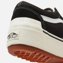 Vans Women's Old Skool Stacked Trainers - Black -Cheap Stepwise Footwear Store 12792323 1814851092828436