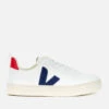 Veja Kids' V-10 Lace Trainers - White Cobalt Pekin