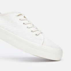 Vagabond Men's Teddie M Low Top Trainers - Cream White -Cheap Stepwise Footwear Store 12871652 1054864790891808