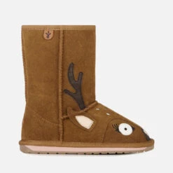 EMU Australia Toddlers' Deer Sheepskin Boots - Chestnut