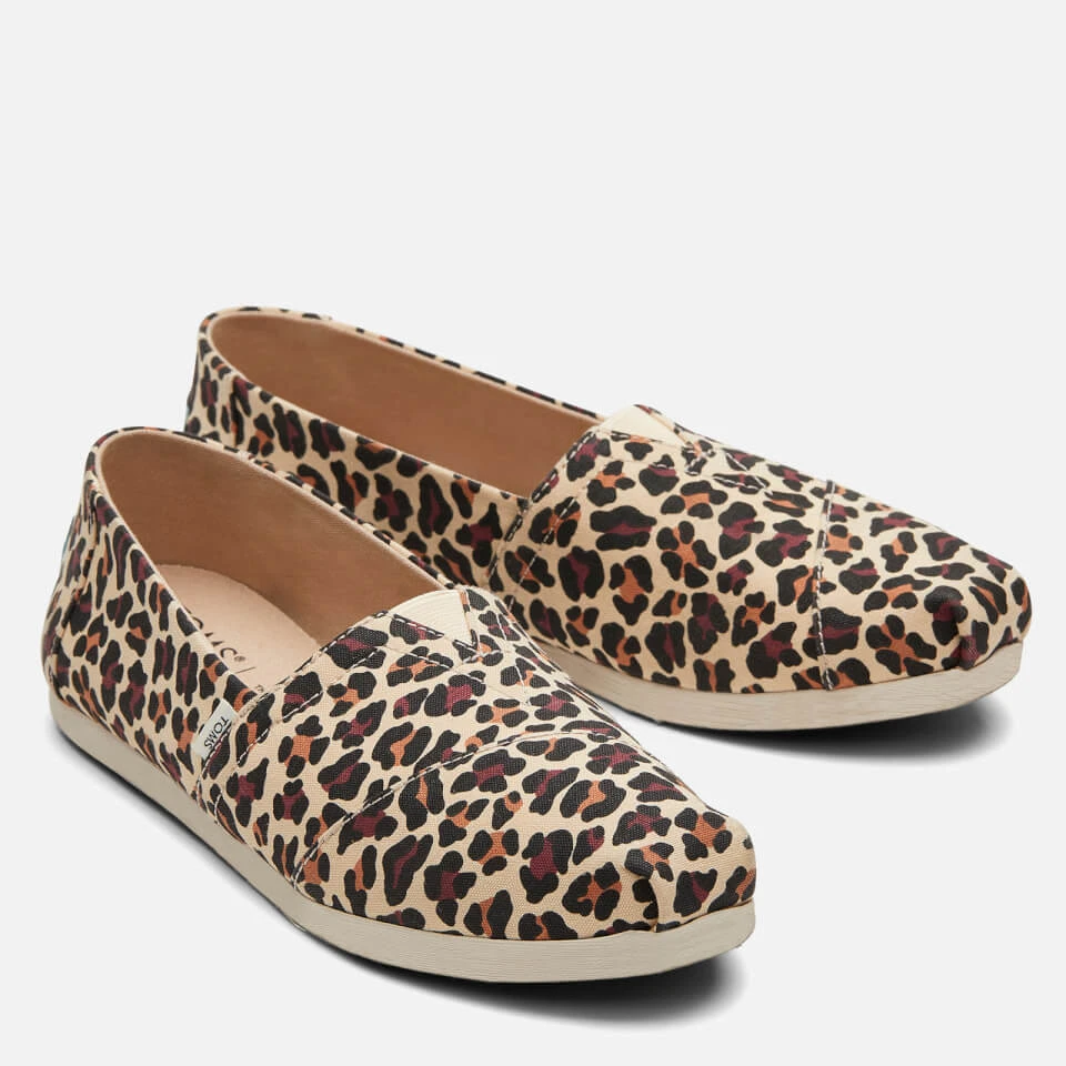 TOMS Women's Alpargata Vegan Slip-On Pumps - Beige Classic Leopard 2 TOMS Women's Alpargata Vegan Slip-On Pumps - Beige Classic Leopard - Image 2