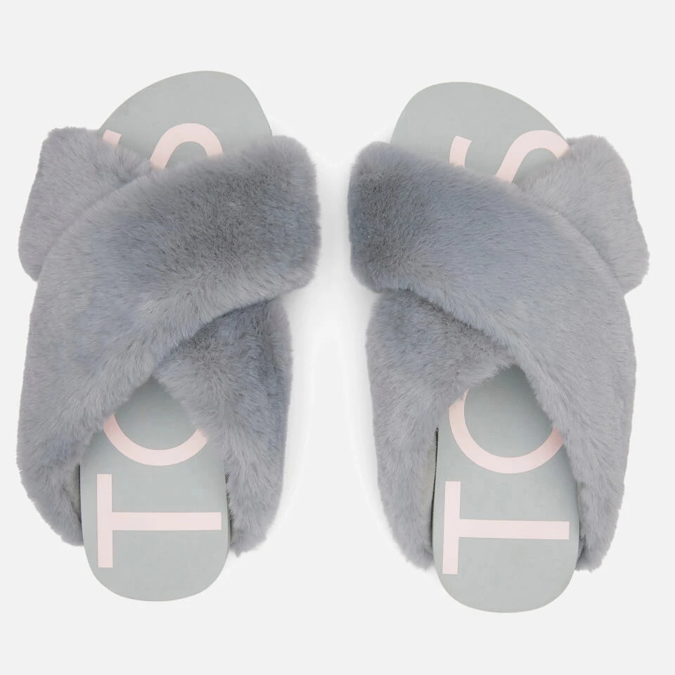 TOMS Women's Susie Vegan Eva Slippers - Mid Grey 3 TOMS Women's Susie Vegan Eva Slippers - Mid Grey - Image 3