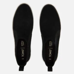 TOMS Women's Bryce Suede Ankle Boots - Black -Cheap Stepwise Footwear Store 12946139 1724891961291541