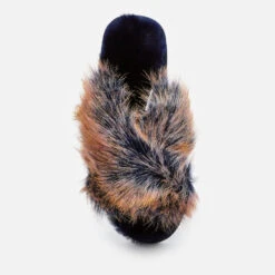 EMU Australia Women's Mayberry Lava Sheepskin Cross Front Slippers - Midnight -Cheap Stepwise Footwear Store 12948976 1794893288545916