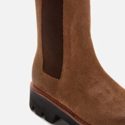 Grenson Women's Doris Burnished Suede Long Chelsea Boots - Snuff 7 Grenson Women's Doris Burnished Suede Long Chelsea Boots - Snuff -Cheap Stepwise Footwear Store 12961449 1314902904963173