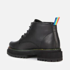 Kurt Geiger London Women's Birdie Low Leather Ankle Boots - Black -Cheap Stepwise Footwear Store 12969944 1254875465373170