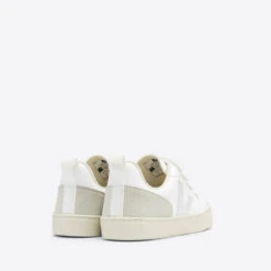 Veja Kids' V-10 Velcro Trainers - White Natural -Cheap Stepwise Footwear Store 13104227 6134908357808059