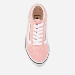Vans Kids' Old Skool Trainers - Powder Pink -Cheap Stepwise Footwear Store 13114206 1344898970019305