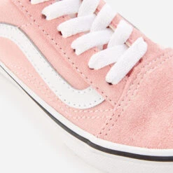 Vans Kids' Old Skool Trainers - Powder Pink -Cheap Stepwise Footwear Store 13114206 2064898970075267