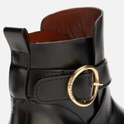 See By Chloé Women's Lyna Leather Ankle Boots - Black -Cheap Stepwise Footwear Store 13128802 5004938451615920