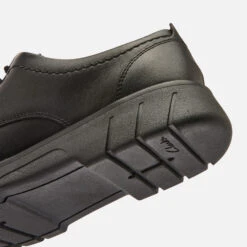 Clarks Branch Lace Youth School Shoes - Black Leather -Cheap Stepwise Footwear Store 13131190 2054883742171684