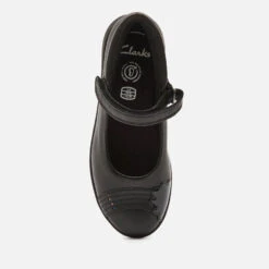 Clarks Etch Beam Kids' School Shoes - Black Leather -Cheap Stepwise Footwear Store 13131202 2094883742452085