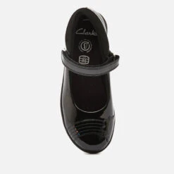 Clarks Kids' Etch Beam School Shoes - Black Patent -Cheap Stepwise Footwear Store 13131211 2094883742611373