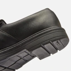 Clarks Youth Loxham Craft School Shoes - Black Leather -Cheap Stepwise Footwear Store 13131238 2074883743143111