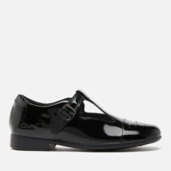 Clarks Kids' Scala Spirit School Shoes - Black Pat