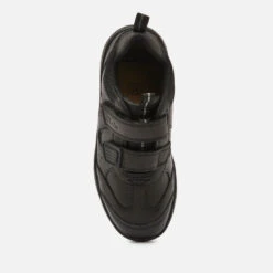 Clarks Scooter Run Kids' School Shoes - Black Leather -Cheap Stepwise Footwear Store 13131285 2884883744024544