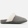 Sorel Women's Nakisk A Slide Ii Suede Slippers - Quarry/Grill