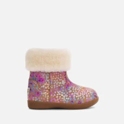 UGG Toddlers' JORIE II Spots Boots - Chestnut Sparkle Suede
