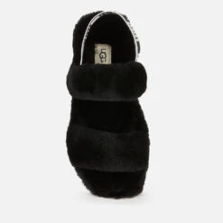 UGG Kids' Oh Yeah Slippers - Black -Cheap Stepwise Footwear Store 13149752 1254883738815092