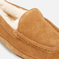UGG Kids' Ascot Suede Slippers - Chestnut -Cheap Stepwise Footwear Store 13149775 1464905720708774