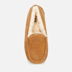 UGG Kids' Ascot Suede Slippers - Chestnut -Cheap Stepwise Footwear Store 13149775 1474905720669138