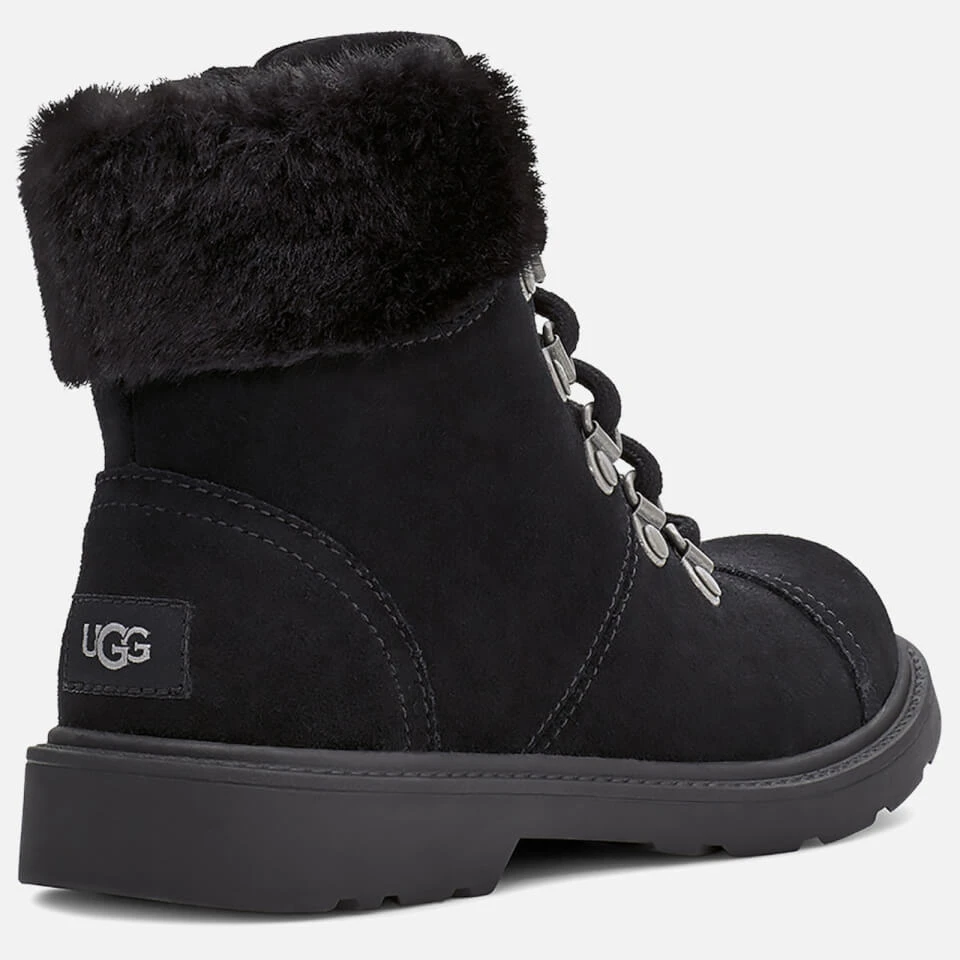 UGG Kids' Azell Hiker All Weather Boots - Black 4 UGG Kids' Azell Hiker All Weather Boots - Black - Image 4