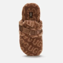 UGG Men's Fluff It Pop Slippers - Chestnut -Cheap Stepwise Footwear Store 13152475 1514924205387880