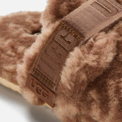 UGG Men's Fluff It Pop Slippers - Chestnut -Cheap Stepwise Footwear Store 13152475 2774924205401530