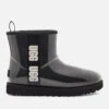 UGG Women's Classic Clear Mini Waterproof Boots - Black