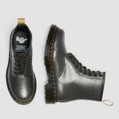 Dr. Martens Women's Vegan 1460 8-Eye Boots - Gunmetal -Cheap Stepwise Footwear Store 13159543 2014904724503376