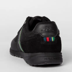 PS Paul Smith Men's Huey Running Style Trainers - Black/Black -Cheap Stepwise Footwear Store 13166211 9374901861301018
