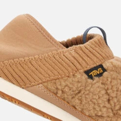 Teva Ember Moc Fleece Sustainable Shoes - Sand Dune -Cheap Stepwise Footwear Store 13187170 9734913572150758
