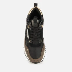 MICHAEL Michael Kors Women's Theo Running Style Trainers - Black 6 MICHAEL Michael Kors Women's Theo Running Style Trainers - Black -Cheap Stepwise Footwear Store 13187322 5624924121237223