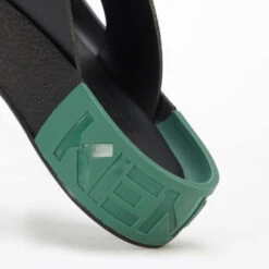 KENZO Women's Zenzoyama Logo Leather Flatform Sandals - Black 7 KENZO Women's Zenzoyama Logo Leather Flatform Sandals - Black -Cheap Stepwise Footwear Store 13301533 1144947220609824