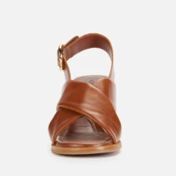 See By Chloé Women's Lyna Leather Platform Heeled Sandals - Tan -Cheap Stepwise Footwear Store 13326299 3164952974115370