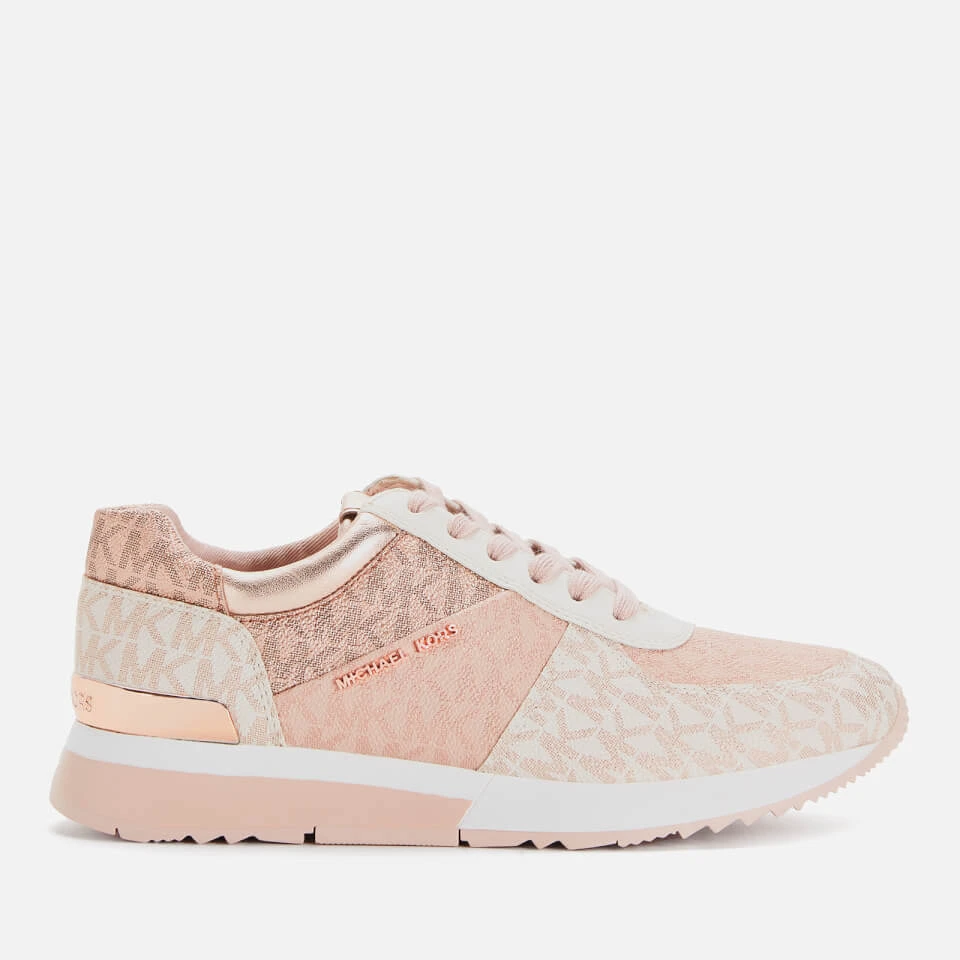 MICHAEL Michael Kors Women's Allie Running Style Trainers - Rose Gold 1 MICHAEL Michael Kors Women's Allie Running Style Trainers - Rose Gold