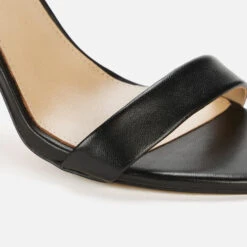 Guess Women's Kabelle Leather Heeled Sandals - Black -Cheap Stepwise Footwear Store 13438952 1344926513644814