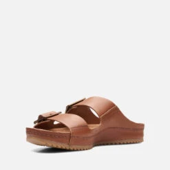 Clarks Brookleigh Sun Leather And Suede Sandals -Cheap Stepwise Footwear Store 13452714 2255025758229450