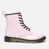 Dr. Martens Youth 1460 Patent Lamper Boots - Pale Pink