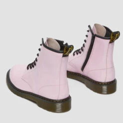 Dr. Martens Youth 1460 Patent Lamper Boots - Pale Pink -Cheap Stepwise Footwear Store 13454443 6684940425830318