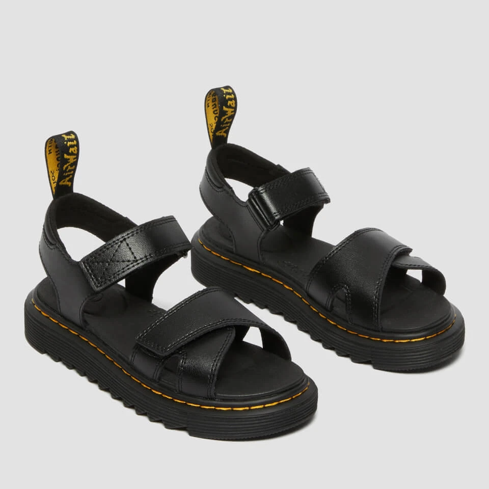 Dr. Martens Kids' Vossie Lamper Sandal - Black 4 Dr. Martens Kids' Vossie Lamper Sandal - Black - Image 4