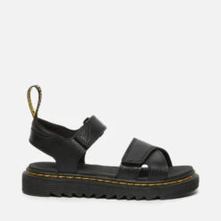 Dr. Martens Kids' Vossie Lamper Sandal - Black