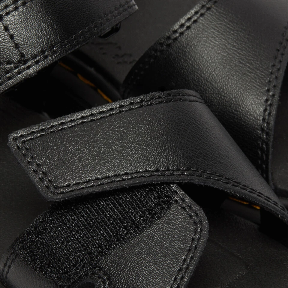 Dr. Martens Kids' Vossie Lamper Sandal - Black 3 Dr. Martens Kids' Vossie Lamper Sandal - Black - Image 3