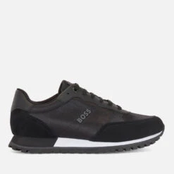 BOSS Men's Parkour Runn Trainers - Black